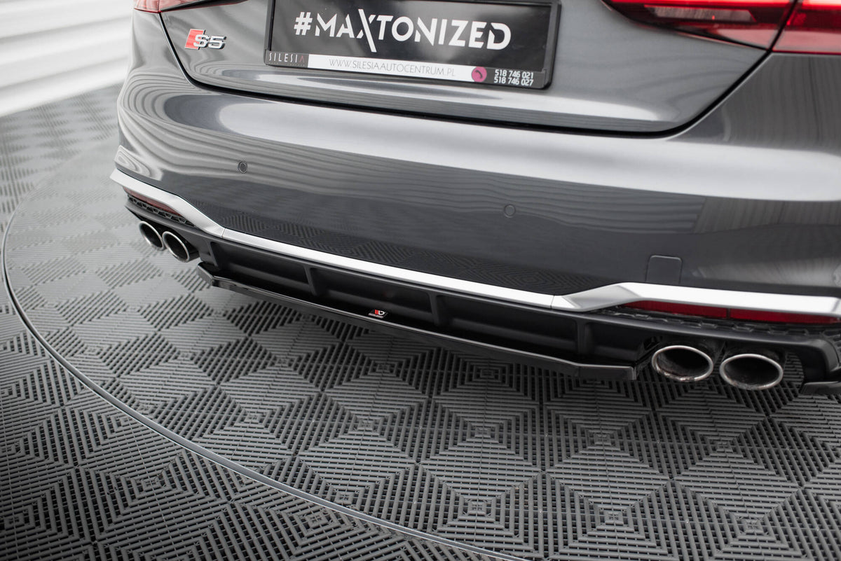 Rear Splitter for suitable for Audi S5 Sportback / Coupe F5 Facelift