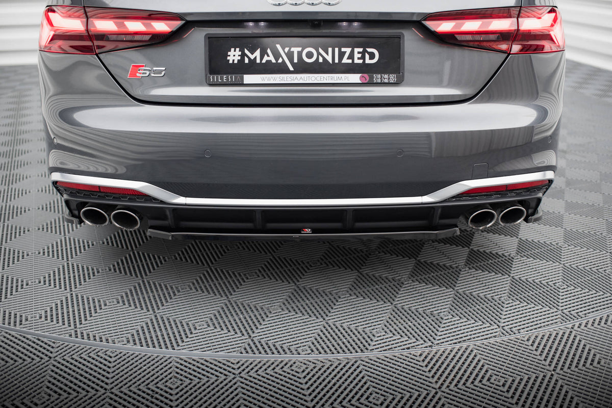 Rear Splitter for suitable for Audi S5 Sportback / Coupe F5 Facelift