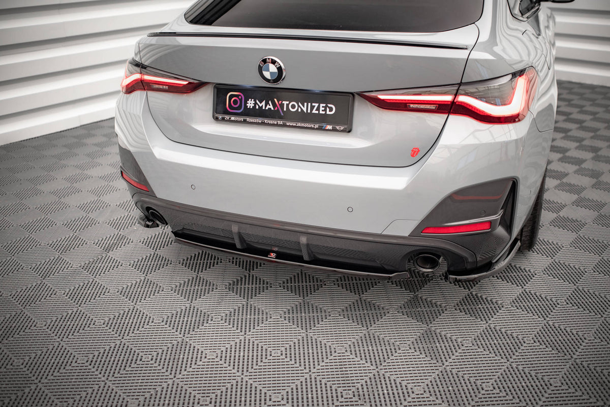 Rear Splitter for suitable for BMW 4 Gran Coupe M-Pack G26