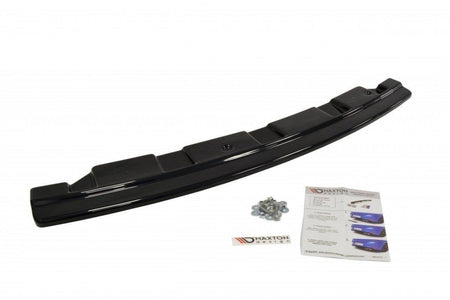 Rear Splitter for suitable for BMW 5 M-Pack Sedan/Touring F10/F11 - without vertical bars (fits two single exhaust ends)
