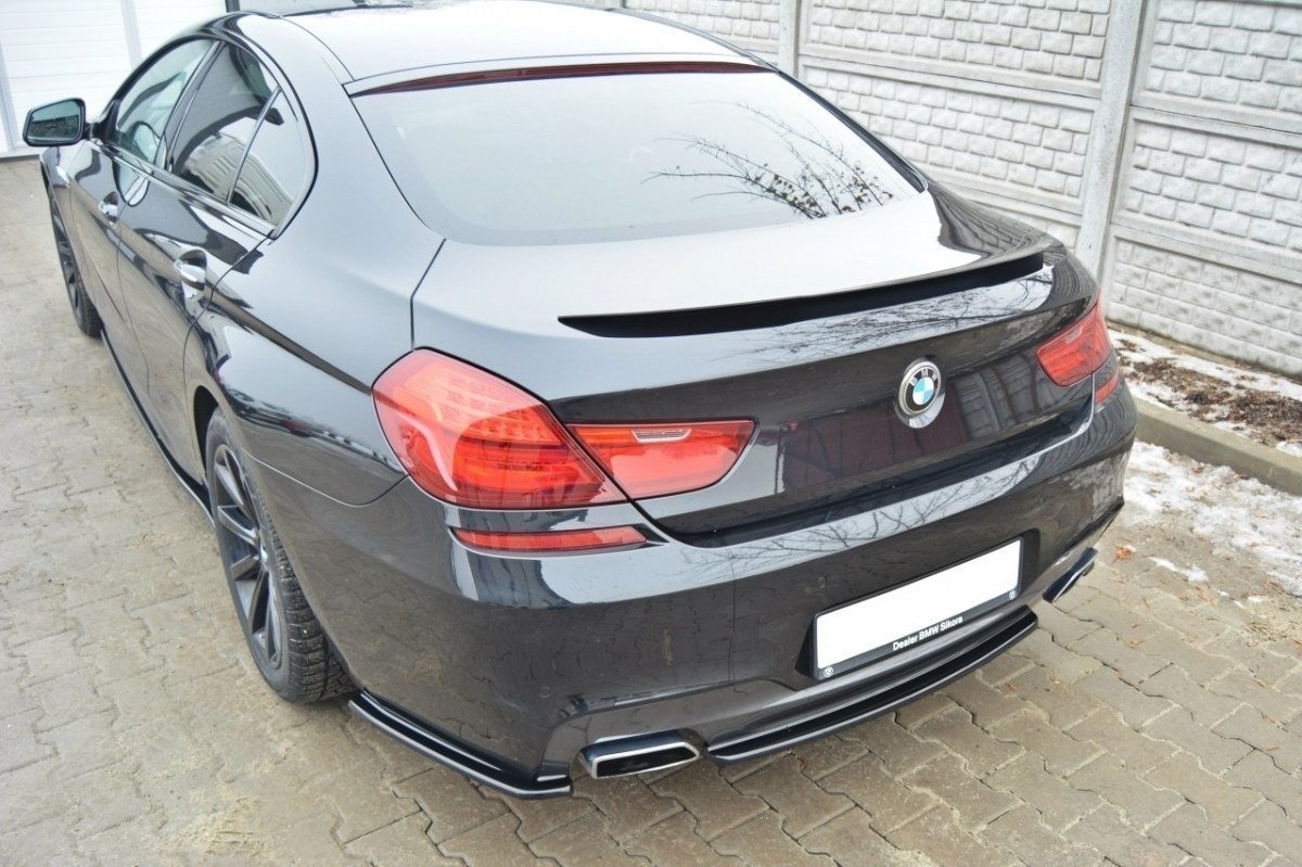 Rear Splitter for suitable for BMW 6 Gran Coupé MPACK (with a vertical bar)