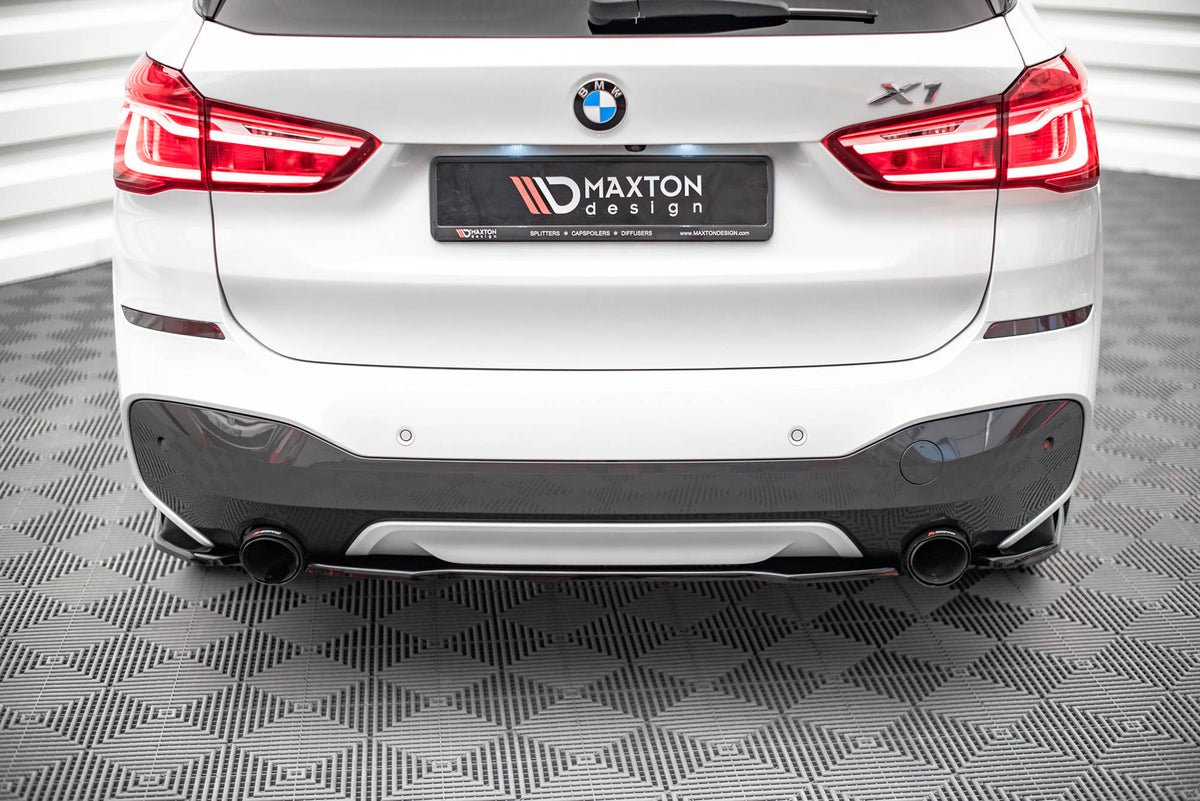 Rear Splitter for suitable for BMW X1 M-Pack F48 / F48 Facelift