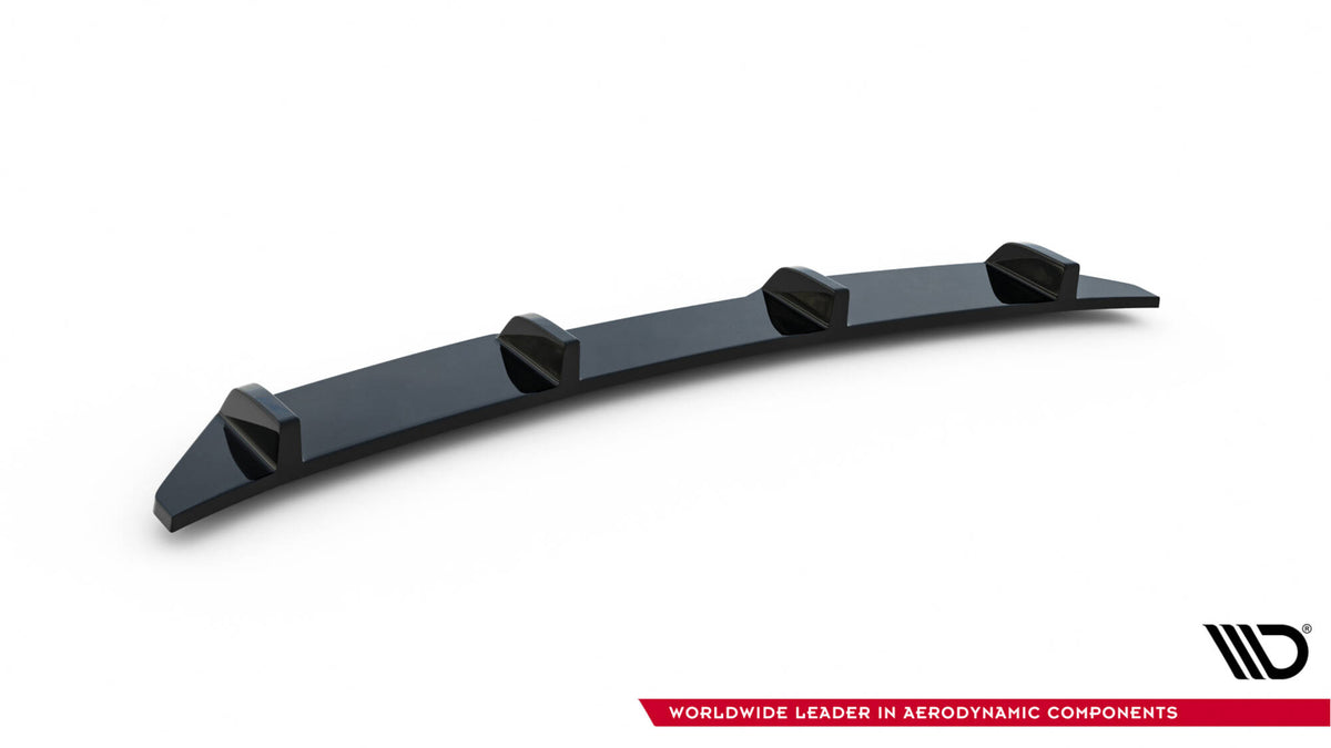 Rear Splitter for suitable for BMW X4 M-PACK (with a vertical bar)