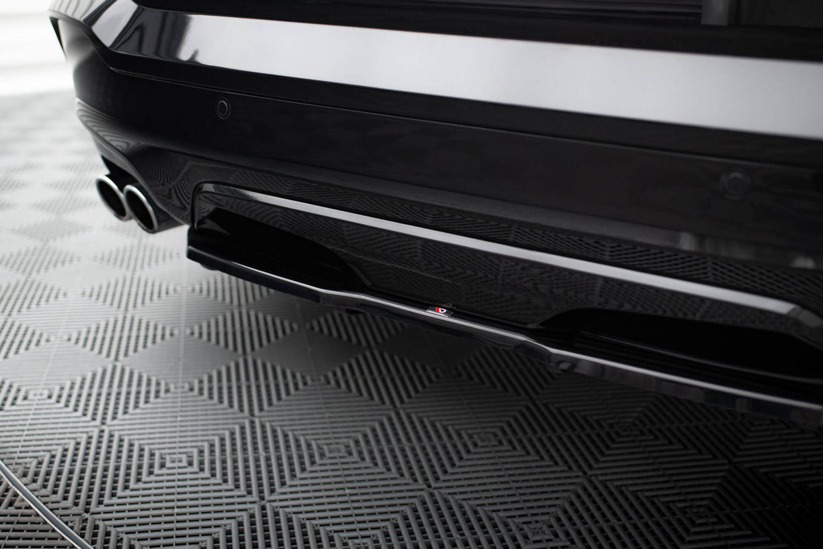 Rear Splitter for suitable for BMW X4 M-PACK (with a vertical bar)