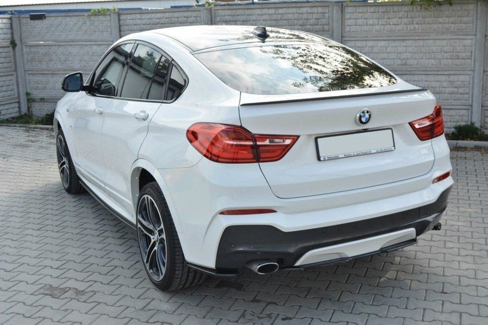 Rear Splitter for suitable for BMW X4 M-PACK (without a vertical bar)