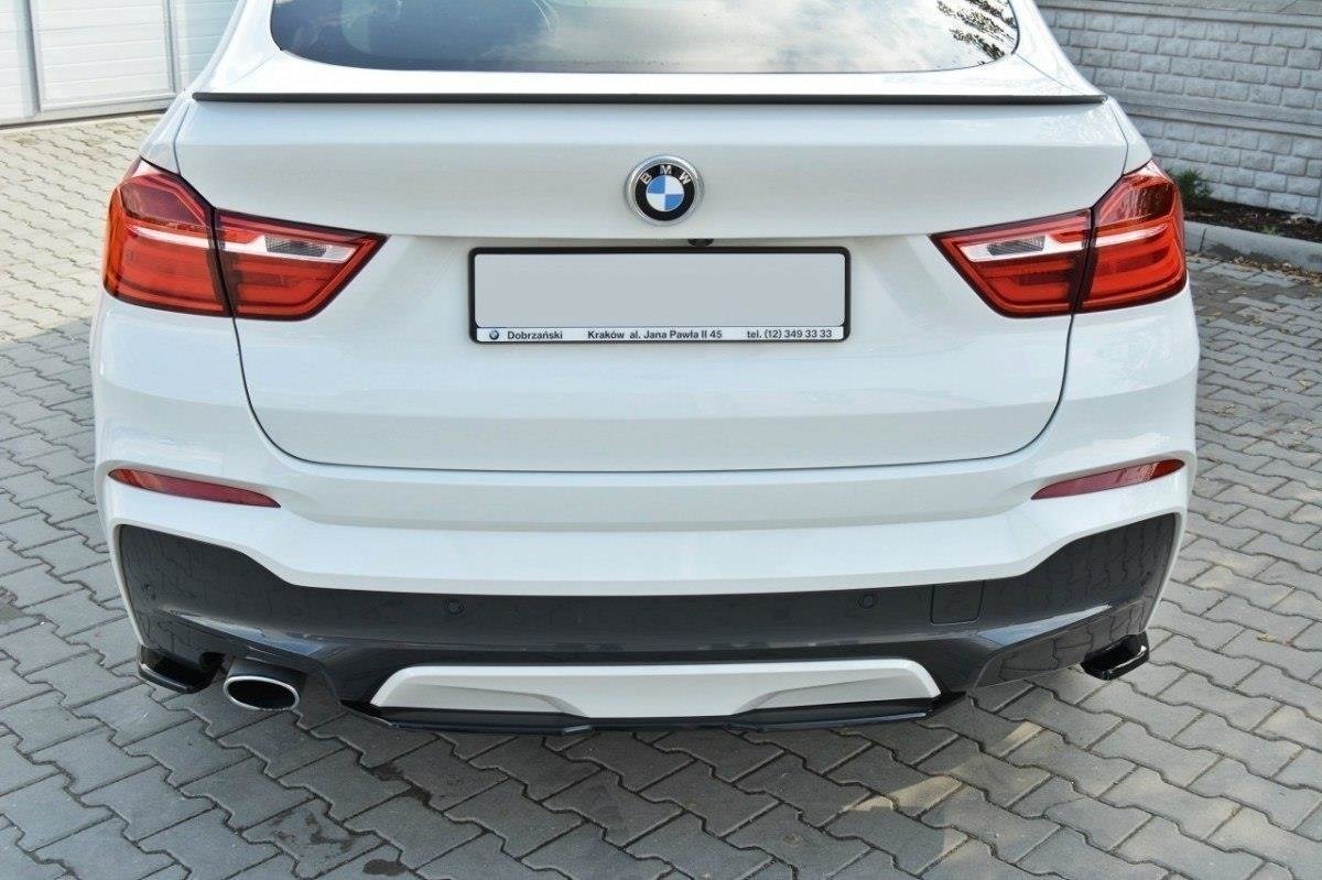 Rear Splitter for suitable for BMW X4 M-PACK (without a vertical bar)