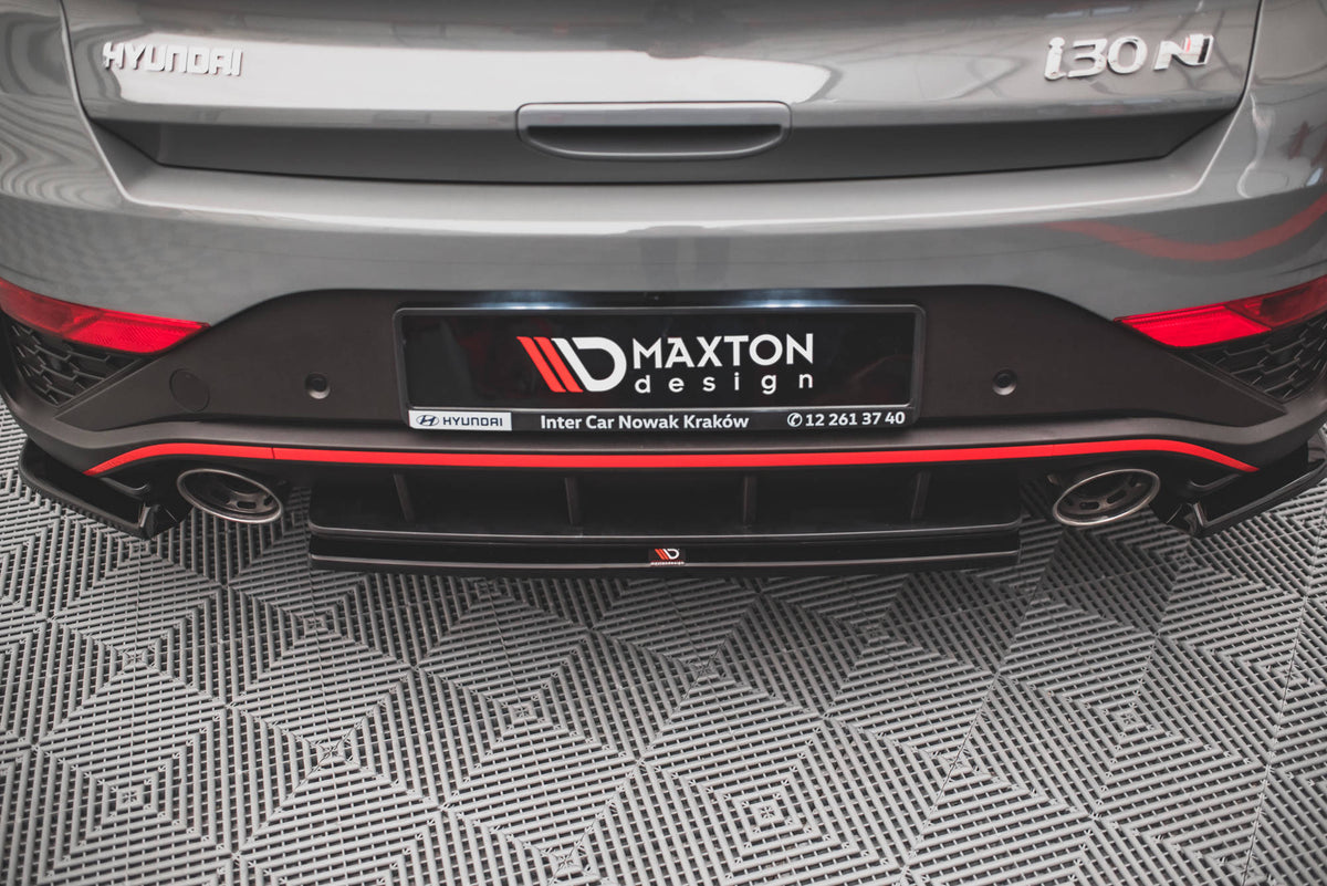 Rear Splitter for suitable for Hyundai I30 N Hatchback Mk3 Facelift