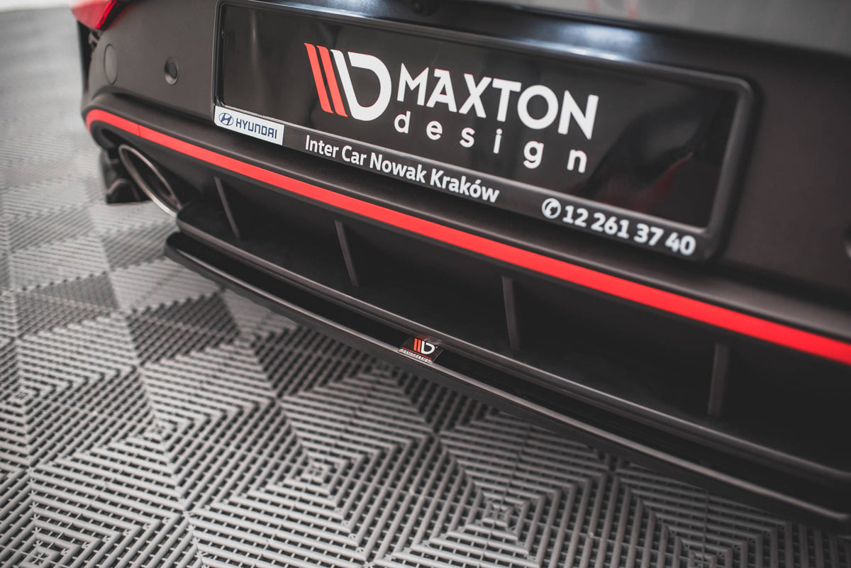 Rear Splitter for suitable for Hyundai I30 N Hatchback Mk3 Facelift