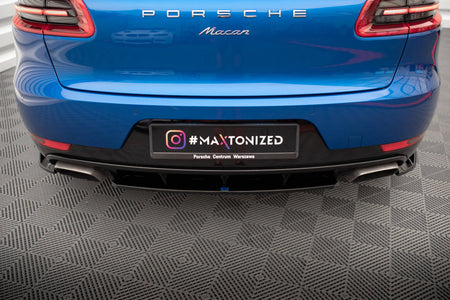 Rear Splitter for suitable for Porsche Macan Mk1
