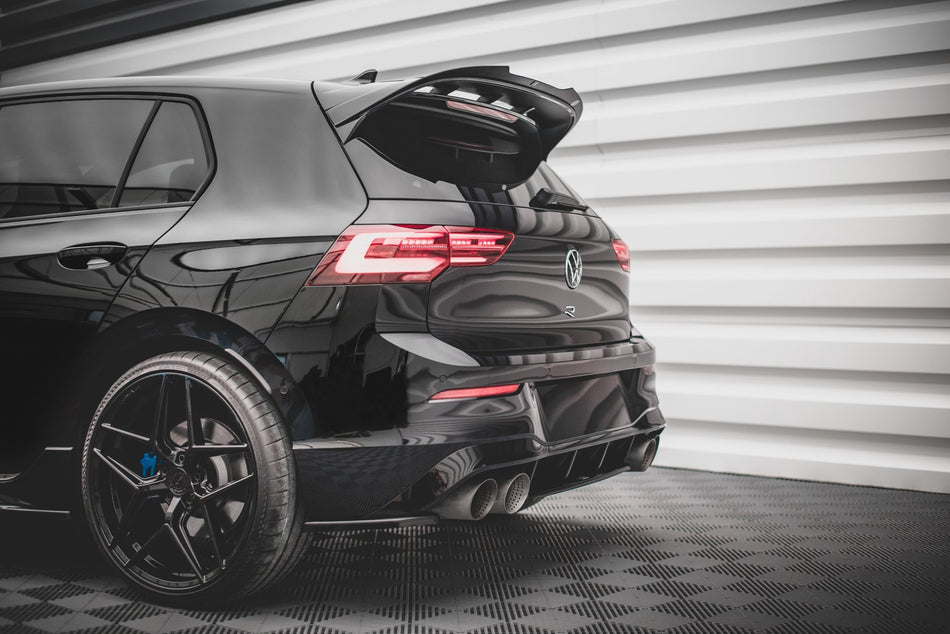 Rear Splitter for suitable for Volkswagen Golf R Hatchback Mk8 / Mk8 Facelift