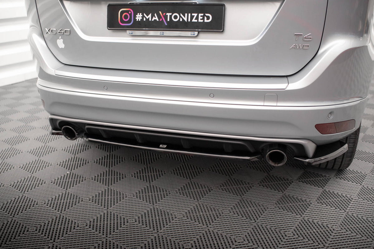 Rear Splitter for suitable for Volvo XC60 R-Design Mk1 Facelift
