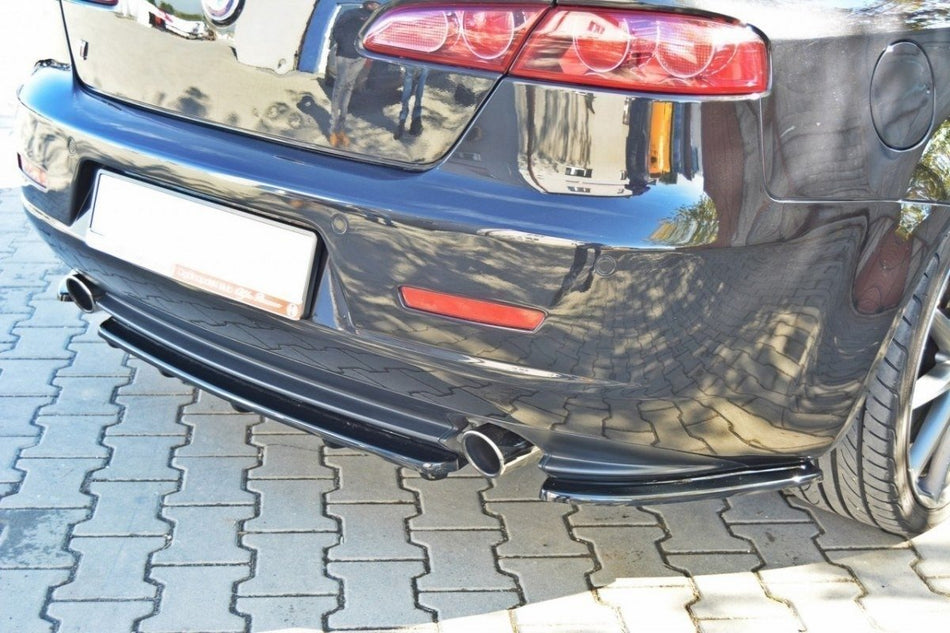 Rear Splitter suitable for Alfa Romeo 159 (with vertical bars)