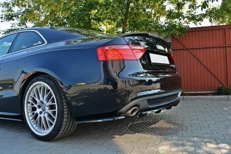 Rear Splitter suitable for Audi A5 Coupe / Sportback S-Line 8T (with a vertical bar)