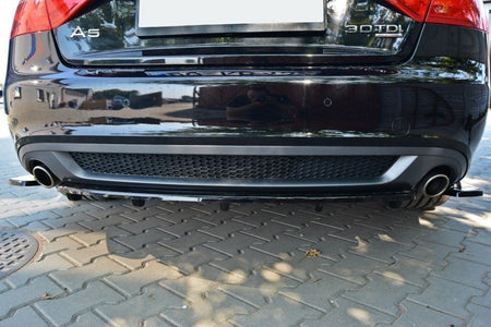 Rear Splitter suitable for Audi A5 Coupe / Sportback S-Line 8T (with a vertical bar)