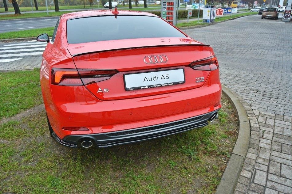 Rear Splitter suitable for Audi A5 F5 S-Line (without vertical bars)