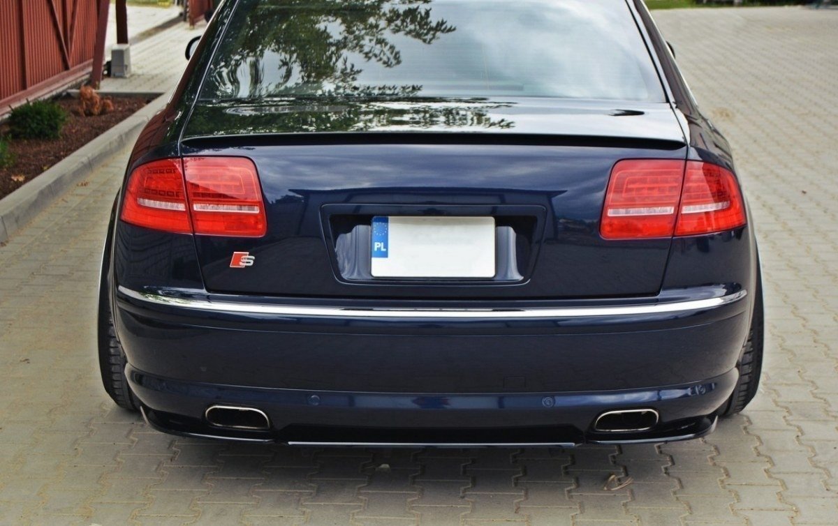 Rear Splitter suitable for Audi A8 W12 D3 (with vertical bars)