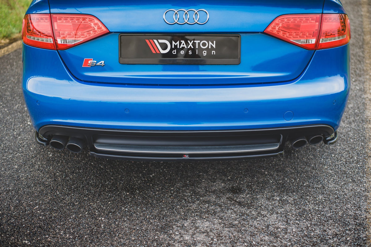 Rear Splitter suitable for Audi S4 / A4 S-Line B8 Sedan
