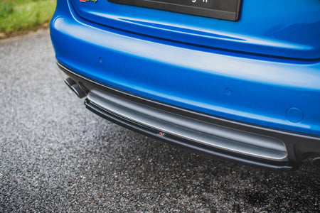 Rear Splitter suitable for Audi S4 / A4 S-Line B8 Sedan