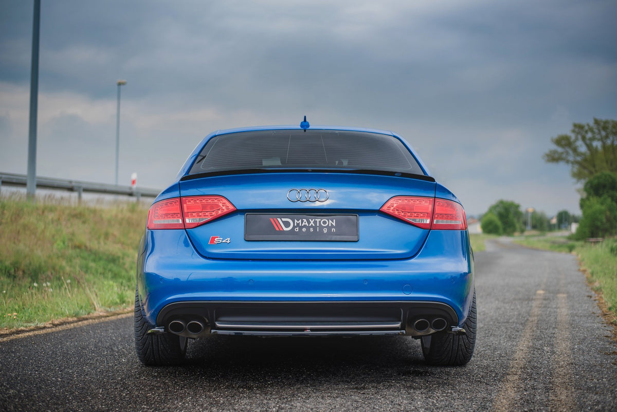Rear Splitter suitable for Audi S4 / A4 S-Line B8 Sedan