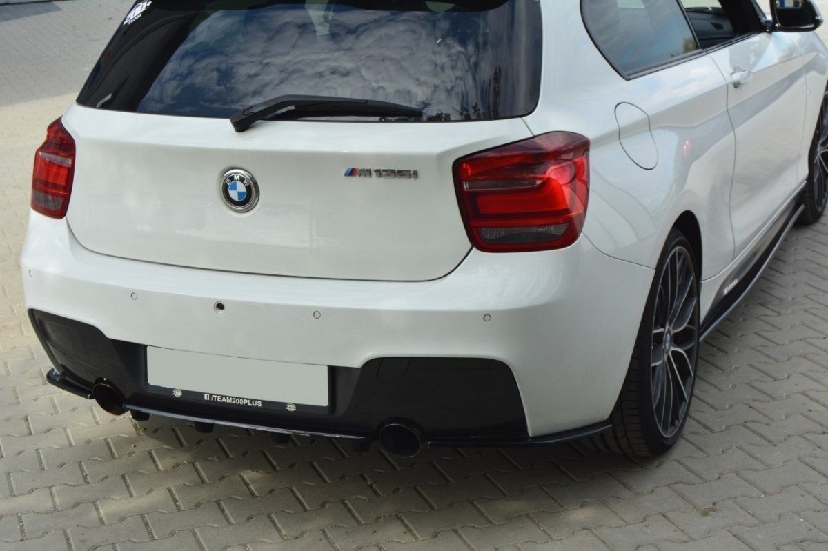Rear Splitter suitable for BMW 1 F20/F21 M-Power (with vertical bars)