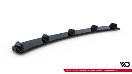 Rear Splitter suitable for BMW 3 E46 MPACK COUPE (with vertical bars)