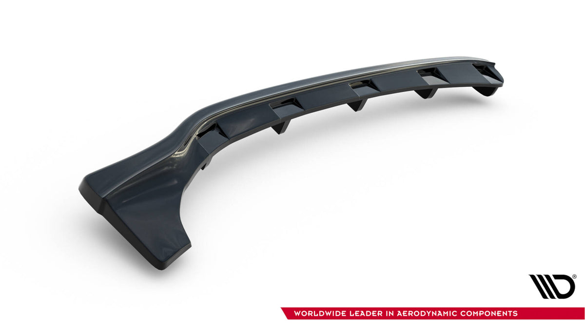 Rear Splitter suitable for BMW 3 E46 MPACK COUPE (with vertical bars)