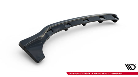 Rear Splitter suitable for BMW 3 E46 MPACK COUPE (with vertical bars)