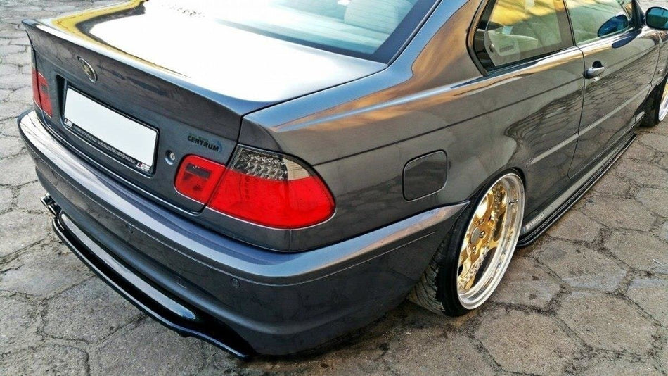 Rear Splitter suitable for BMW 3 E46 MPACK COUPE (without vertical bars)