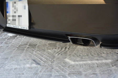 Rear Splitter suitable for Dodge CHALLENGER MK3. PHASE-I SRT8 COUPE (without vertical bars)