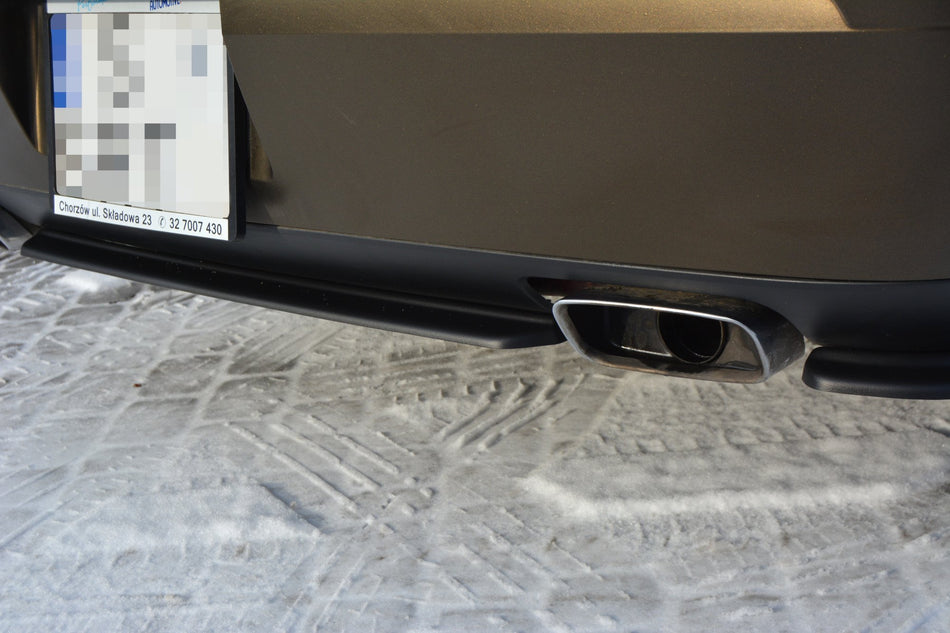 Rear Splitter suitable for Dodge CHALLENGER MK3. PHASE-I SRT8 COUPE (without vertical bars)