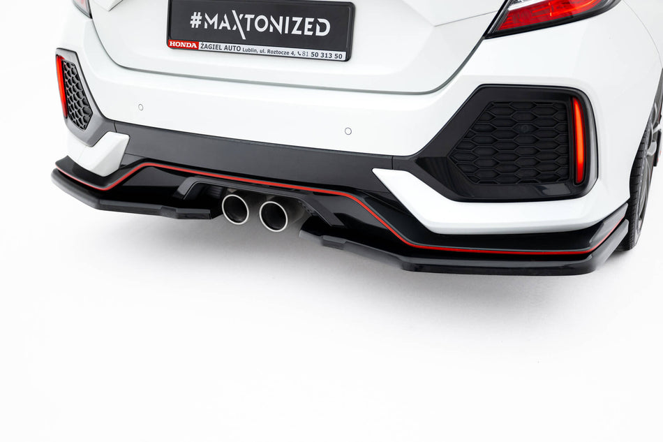 Rear Splitter suitable for Honda Civic Sport Mk 10
