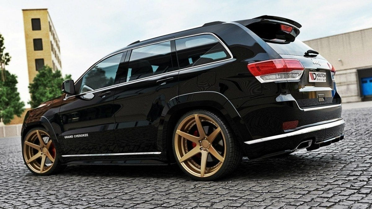 Rear Splitter suitable for Jeep Grand Cherokee WK2 Summit FACELIFT (with a vertical bar)