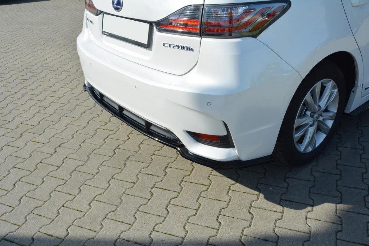 Rear Splitter suitable for Lexus CT Mk1 Facelift (without vertical bars)