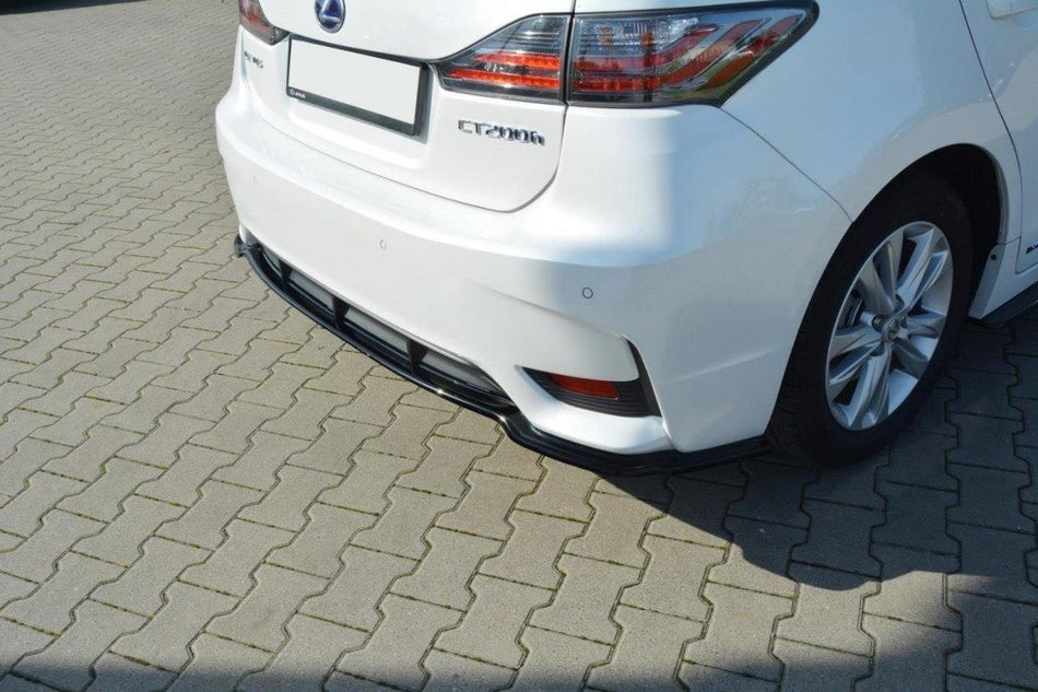 Rear Splitter suitable for Lexus CT Mk1 Facelift (without vertical bars)