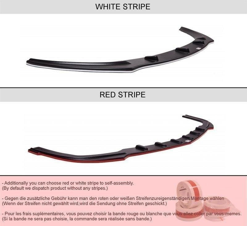 Rear Splitter suitable for Lexus GS 300 Mk3 Facelift (without vertical bars)