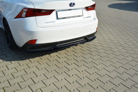 Rear Splitter suitable for Lexus IS Mk3 H (with vertical bars)