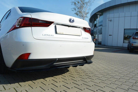 Rear Splitter suitable for Lexus IS Mk3 H (with vertical bars)