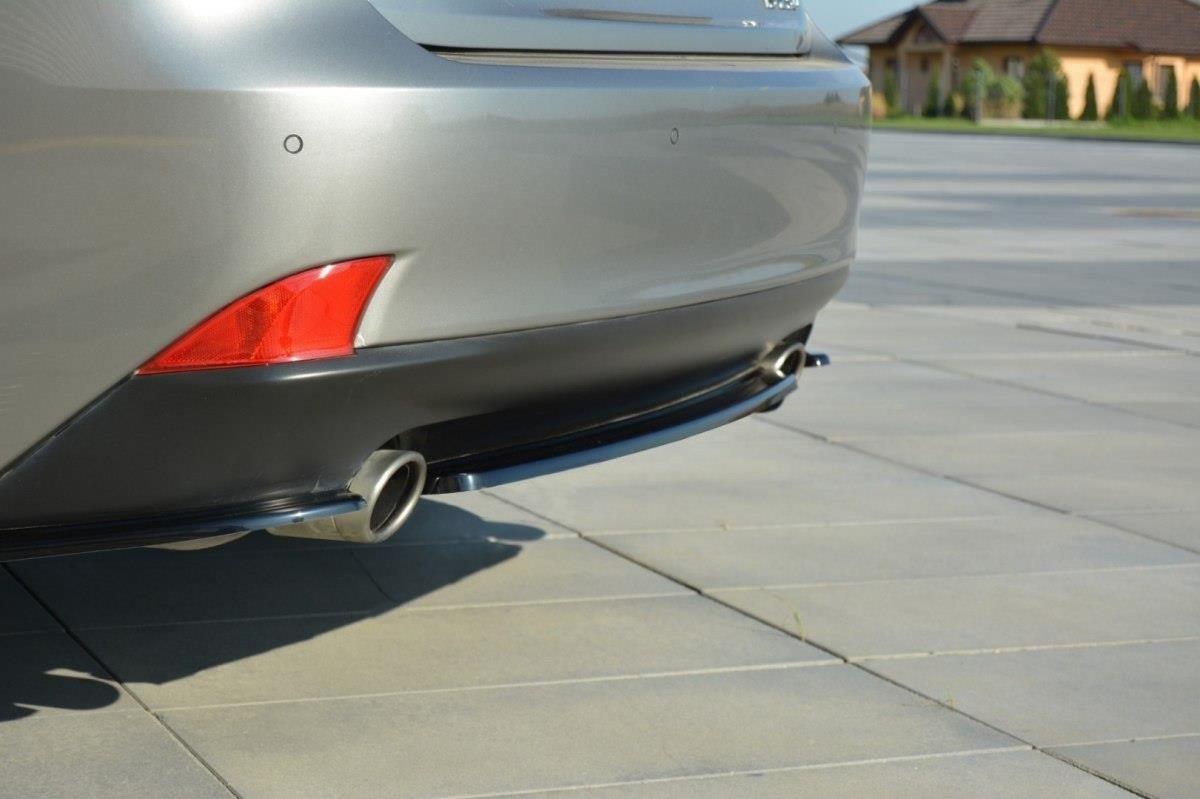 Rear Splitter suitable for Lexus IS Mk3 T (without vertical bars)