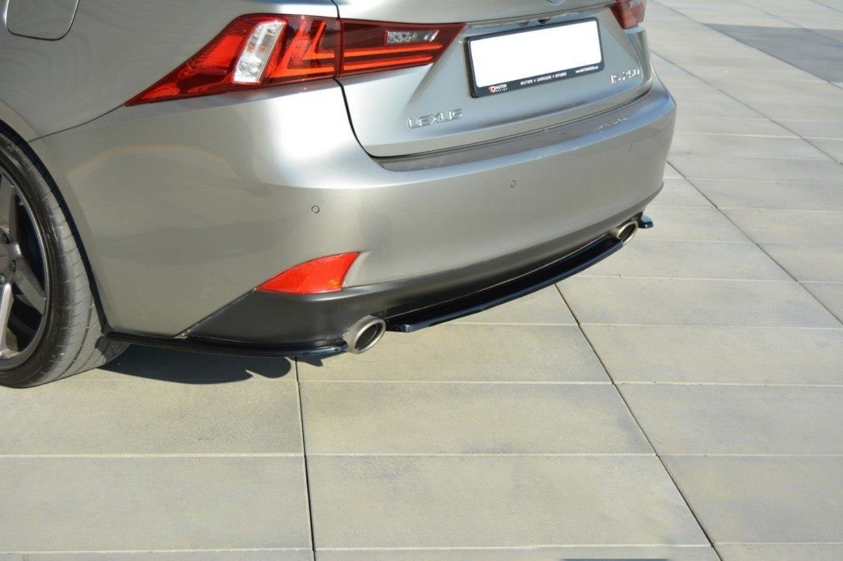 Rear Splitter suitable for Lexus IS Mk3 T (without vertical bars)