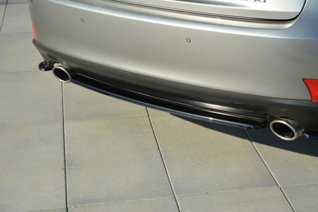 Rear Splitter suitable for Lexus IS Mk3 T (without vertical bars)