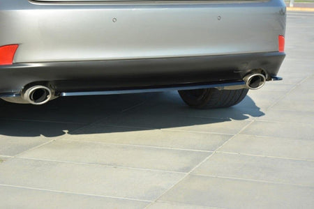 Rear Splitter suitable for Lexus IS Mk3 T (without vertical bars)