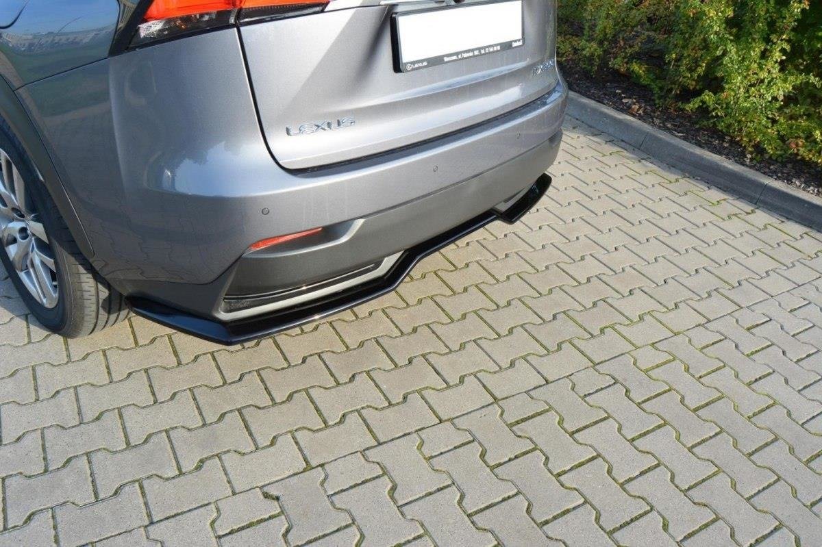 Rear Splitter suitable for Lexus NX Mk1 H (without vertical bars)