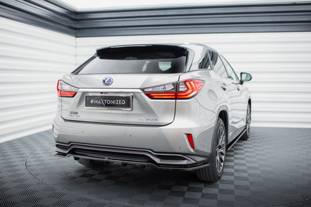 Rear Splitter suitable for Lexus RX Mk4 H (with vertical bars)