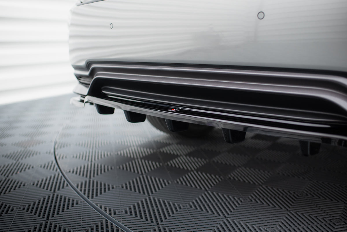 Rear Splitter suitable for Lexus RX Mk4 H (with vertical bars)