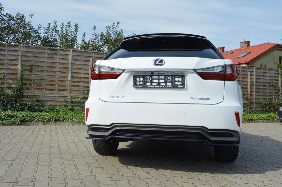 Rear Splitter suitable for Lexus RX Mk4 H (without vertical bars)
