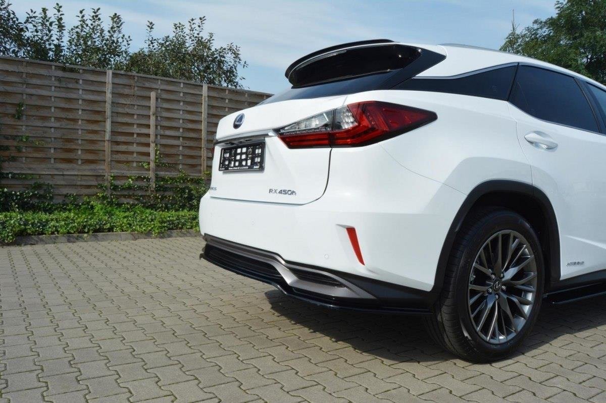 Rear Splitter suitable for Lexus RX Mk4 H (without vertical bars)
