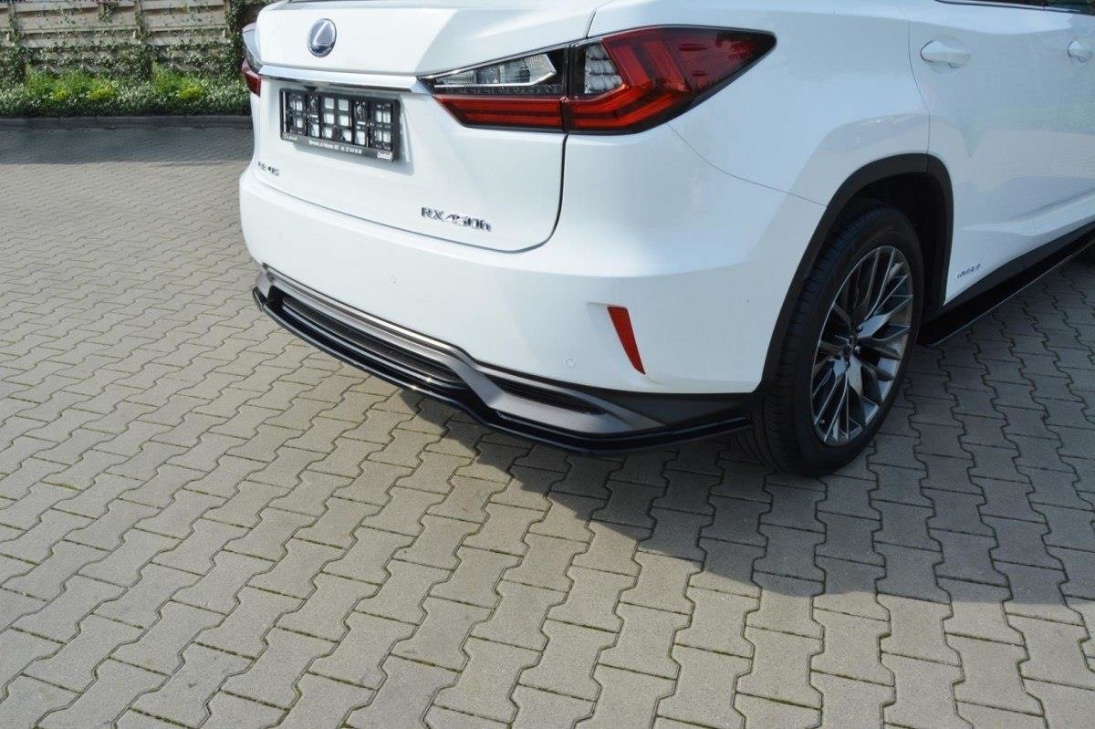 Rear Splitter suitable for Lexus RX Mk4 H (without vertical bars)
