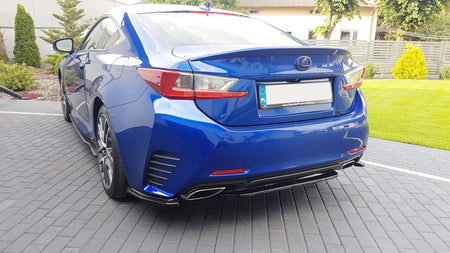 Rear Splitter suitable for Lexus Rc Mk1