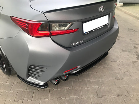 Rear Splitter suitable for Lexus Rc Mk1