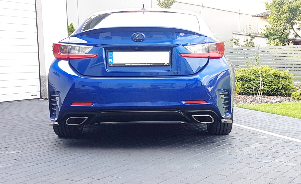 Rear Splitter suitable for Lexus Rc Mk1